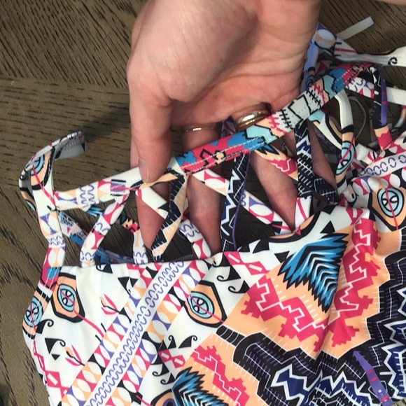 Aztec two-piece bikini bathing suit NWT - Picture 8 of 10
